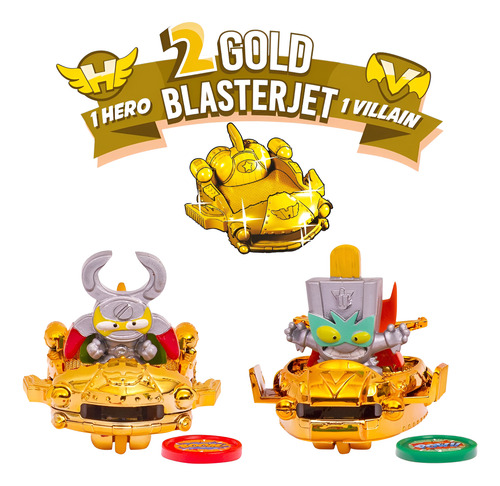 Superzings Series 4 Lata Dorada Incluye Figuras Exclusivas