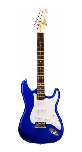 Guitarra Elétrica Sx Stratocaster Ed1 Eb Electric Blue