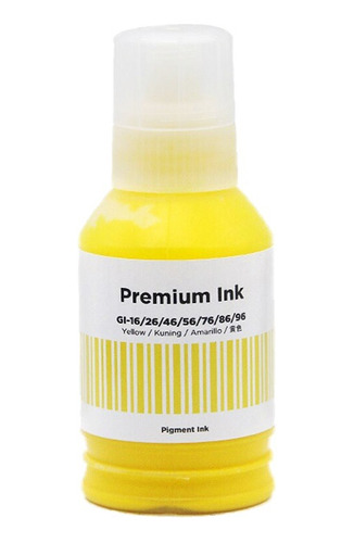 Tinta Compatible Canon Gi16 Pigmento Gx7010 Gx6010 Gx5010