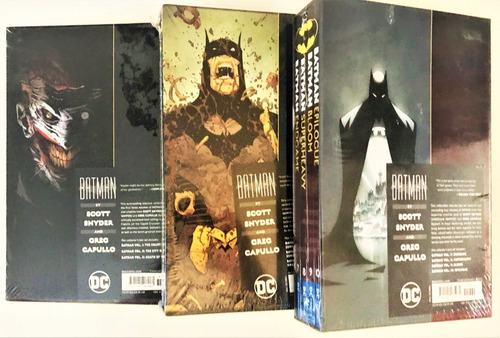 Batman Tpb Box Set By Scott Snyder And Greg Capullo - Ingles | Envío gratis