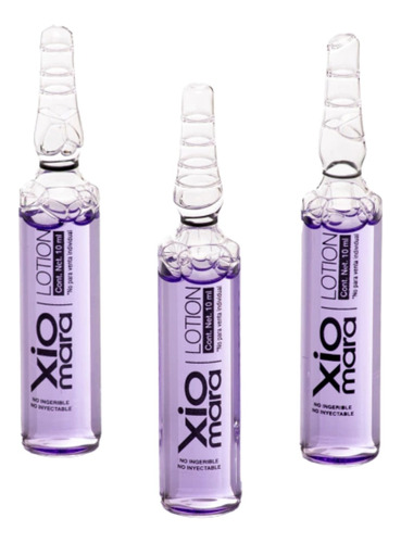 Ampolleta Xiomara Semilla De Lino Capilar Sinenjuague12x10ml