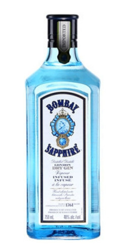 Bombay Sapphire London Dry Gin De 750ml