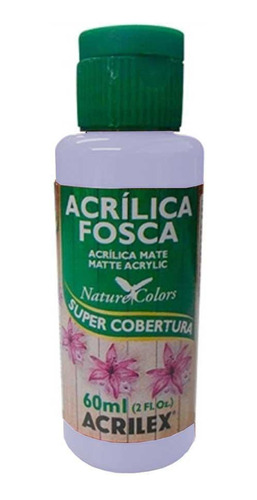 Tinta Acrílica Fosca Acrilex Lavanda 60ml - 587