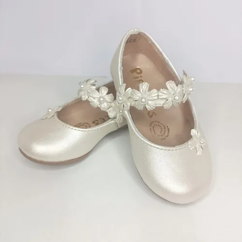 Zapatos beige niña sale