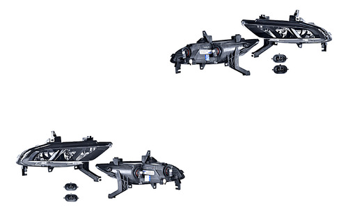 Par Faros De Niebla Nissan Maxima 2016-2017-2018 C/foco Depo