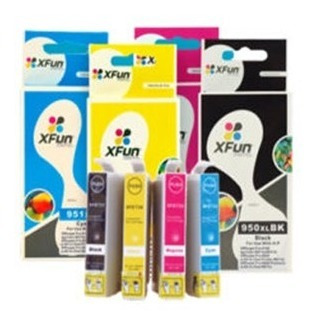 Imagen 2 de 2 de Kit De Tintas 954xl Xfun C/m/y/bk 7740 8710 8720