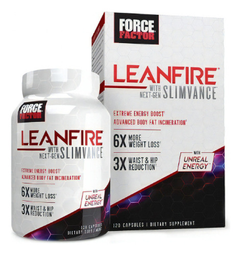 Force Factor Leaire 120 Caps Slimvance Sabor Sin Sabor