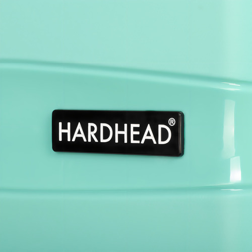 Maleta Hardhead Albert-t25-0660 43cm De Ancho X 68cm De Alto X 26cm De Profundidad Color Turquesa Diseño Rayas