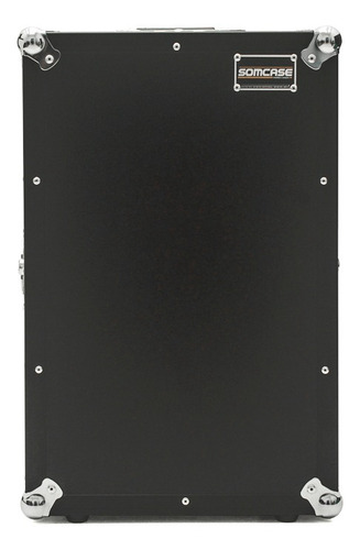 Hard Case Somcase SC780 cor preto Dj Player Pioneer Cdj 3000 Black