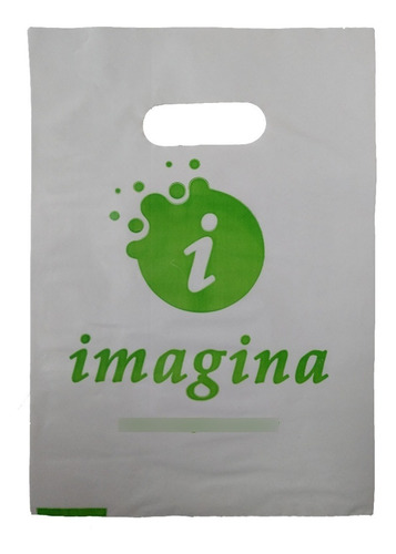 Imagen 1 de 1 de Todo Incluido 35x45 X1000 Bolsa Riñon Personalizada Impresa