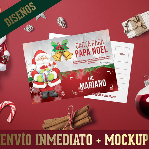 Kit Plantillas Diseños Imprimible Carta Papa Noel Navidad | Cuotas sin interés Kit Plantillas Diseños Imprimible Carta Papa Noel Navidad | Cuotas sin interés