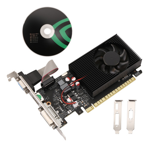Tarjeta Gráfica Gt730 4gb Ddr3 128bit Con Vga Dvi Compatible