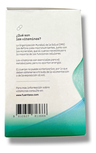Vitamina Para Sistema Inmunológico A Base De Vitamina C X 30 Fuentess