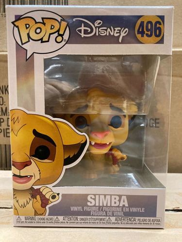 Simba 496 The Lion King Disney Pixar Funko Pop Mufasa Nuevo