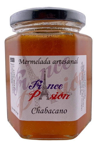 Mermelada Artesanal Chabacano 310g De France Pasion