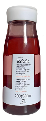 Jabón Líquido Gel Para Cuerpo Frutas Rojas Tododia Natura