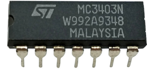X25 Mc3403 Cuadruple Op-amp Reemplaza Lm324 Lm2902  Mc3303