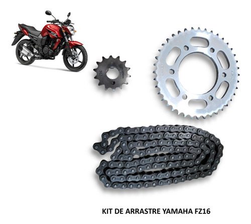 Kit De Arrastre Yamaha Fz16 