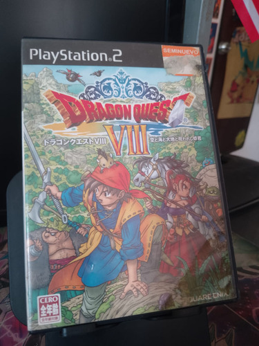 Dragon Quest 8 Ps2 Japones (Usado)