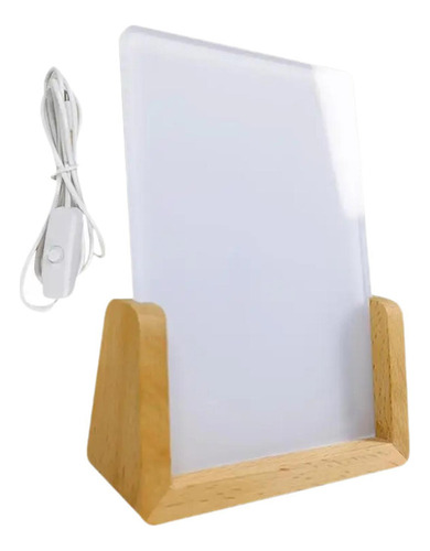 S Luces De Noche De Sublimación, Lámpara Led De Madera En ,