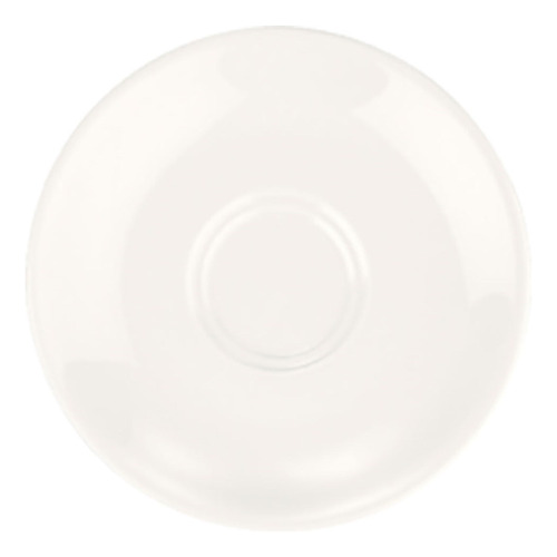 Plato Blanco P/taza Gourmet