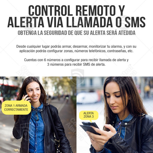 Imagen 5 de 9 de Alarma Gsm Inteligente Seguridad 2s Alerta App Casa Negocio