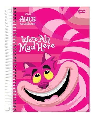 Kit 4 Cuadernos Alicia En El País De Las Maravillas 96 Hojas 1 Asignatura