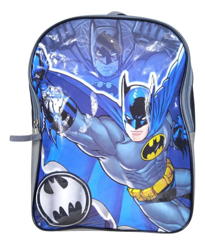 Mochila Para Niños Batman - Gris