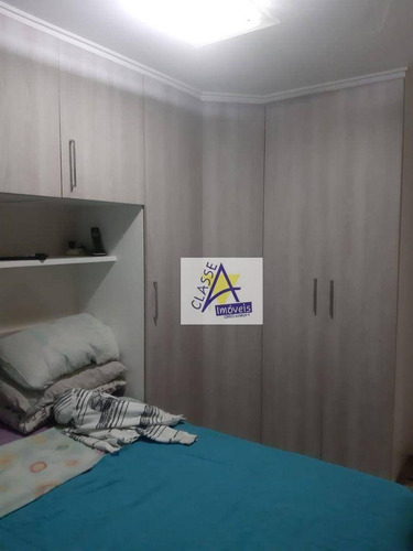 Imagem 7 de 14 de Apartamento Com 2 Dormitórios À Venda, 48 M² Por R$ 230.000 - Parque São Vicente - Mauá/sp - Ap0776