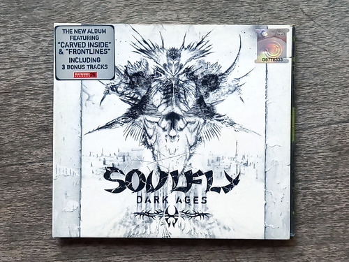 Cd Soulfly - Dark Ages (2005) Eu + Bonus R15