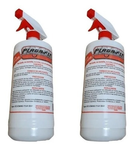 2 Insecticidas Plagafin Chinches Cucarachas Original 