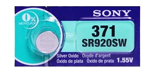 1 Pila Boton Sony 371 Sr920sw 1.55v 