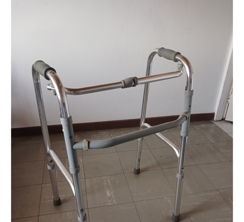 Caminador Ortopédico,  Paso A Paso Plegable Aluminio