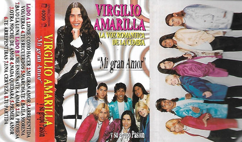 Virgilio Amarilla Album Mi Gran Amor Sello Copacabana Kct
