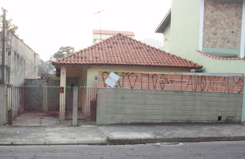 Imagem 1 de 3 de Terreno C/ Casa Velha Em Santo André - 2197