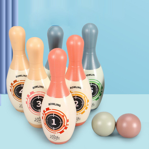 Juego De Bolos Para Niños, Bolos Y Bolas, Juguete