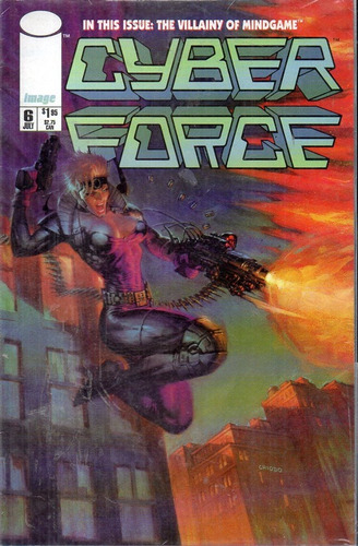 Revista Cyber Force 6 Image Comics En Ingles