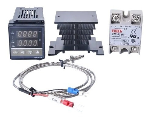 Controlador De Temperatura Rex-c100 Pirometro