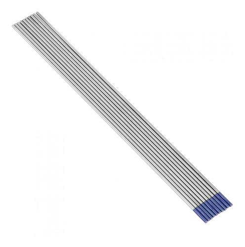 10pcs Wy20 2.0% Yttrium Tungsteno Electrodo Punta Azul Para