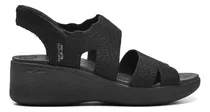 Comprar Sandalia Skechers Slip Ins Pier Lite Slip On By Black