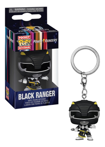 Black Ranger Keychain Funko Pop Llavero / Power Rangers