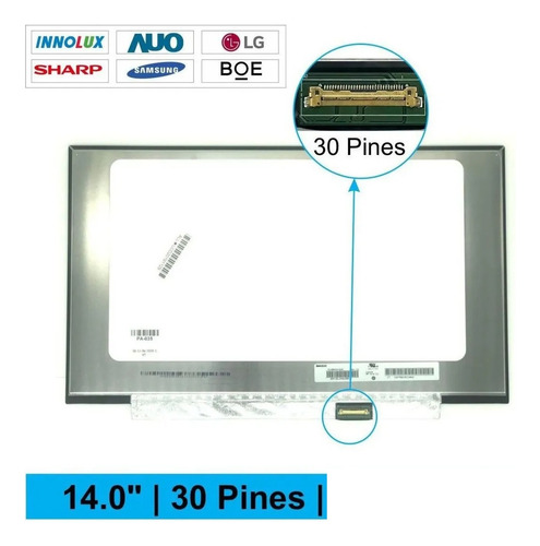 Imagen 2 de 3 de Pantalla Portatil Asus X415ma Series Compatible