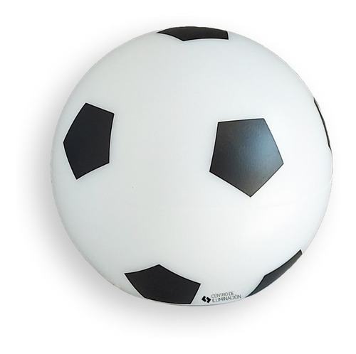  Velador Infantil Pelota De Futbol + Led 9w Doble Giro 