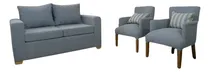 Comprar Juego Living Sillon 2 Cuerpos+2 Sillas Materas C\u002Fapoya Brazo Granada
