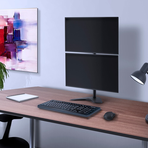 Suporte De Mesa Vertical 2 Monitores Até 32 ELG T80n2v