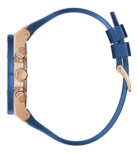 Reloj Guess Poseidon GW0425G3 Hombre Azul Para Caballero Oro rosa