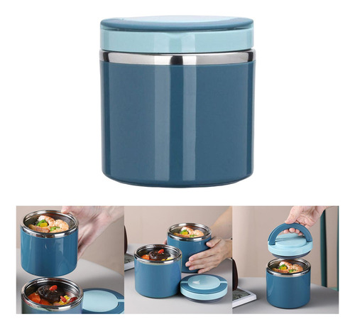 De Taza Térmica Vacío Bento Lunch Box Gachas De Avena Lunch