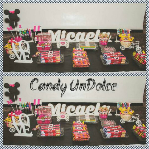Candy Bar Personalizado - Minnie Mouse