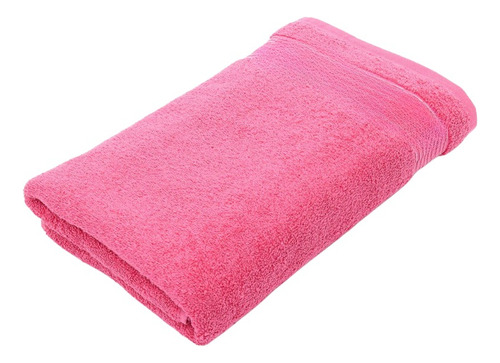 Toalla Playera 90 X 180 Cm - 400 Gr Color Rosado Liso