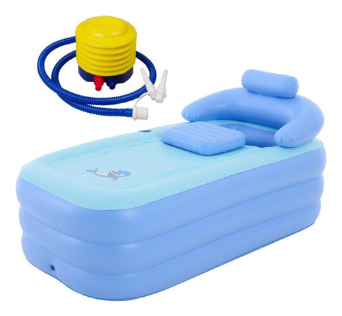 Bañera Inflable Para Adultos, Baño Cómodo Portátil [u]